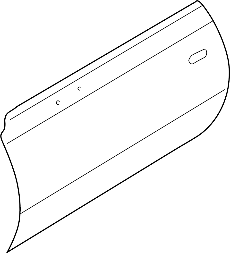View NC1059030G Door Outer Panel (Front) Full-Sized Product Image