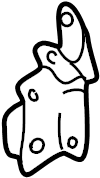 View DX5058240A Door Hinge (Upper, Lower) Full-Sized Product Image