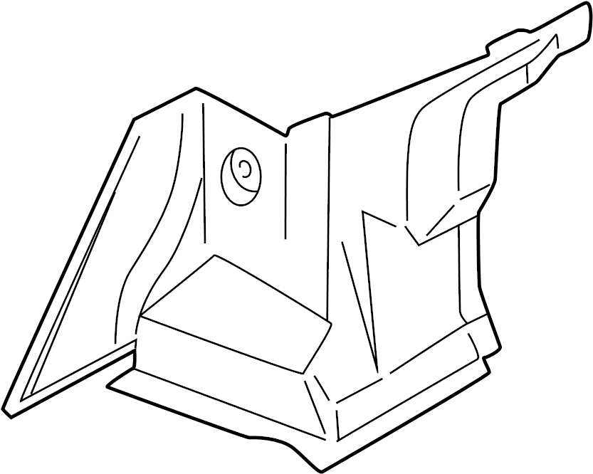 View NC1068292A02 Interior Quarter Panel Trim Panel (Upper) Full-Sized Product Image