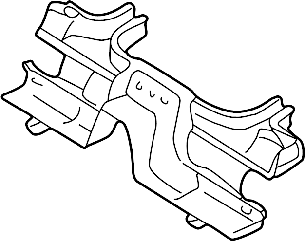 View ND3053900 Floor Pan Crossmember (Front) Full-Sized Product Image