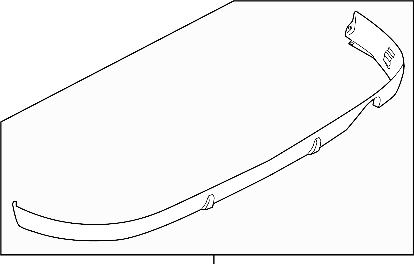 View N11551980C01 Spoiler (Rear, Lower) Full-Sized Product Image