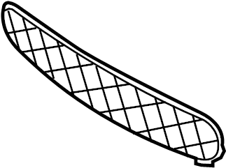 View NE51501T1B Grille (Front, Lower) Full-Sized Product Image