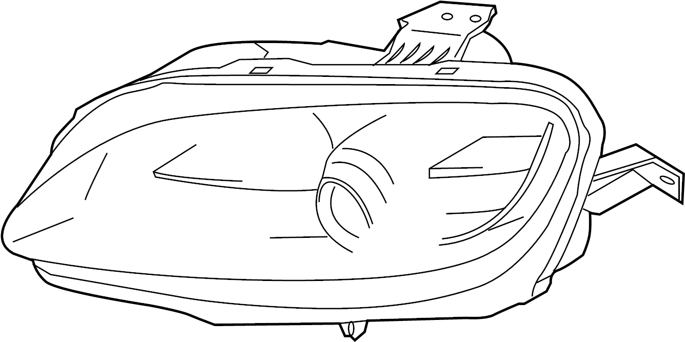 View NH18510L0E Headlight (Left) Full-Sized Product Image