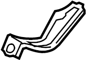 View LFG215231 Radiator Mount Bracket (Lower) Full-Sized Product Image