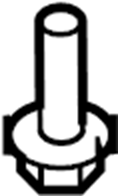 View 994620816 Bolt. Bracket screw. (Lower) Full-Sized Product Image