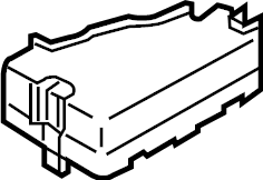 View NE5166751 Fuse Box Cover (Lower) Full-Sized Product Image