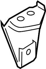 View LF4540071A Catalytic Converter Bracket Full-Sized Product Image