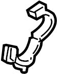 View L33615285 Hose. Clip. Clamp. (Upper) Full-Sized Product Image