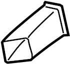 View NE5160192 Windshield Defroster Nozzle Full-Sized Product Image