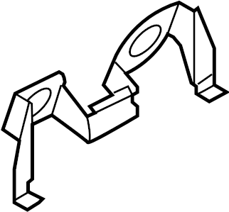 View NF47669B0A Radio Speaker Bracket Full-Sized Product Image