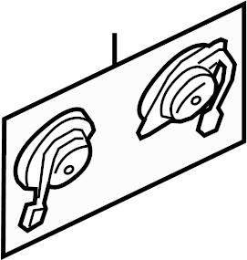 View NE6466960A Speaker (Rear) Full-Sized Product Image