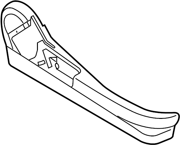 View NE51881H3A02 Seat Track Cover (Front, Rear) Full-Sized Product Image