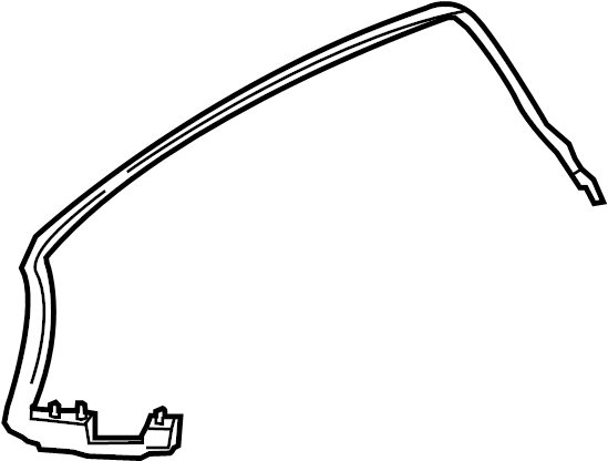 View NE52R1415C Convertible Top Seal (Rear) Full-Sized Product Image