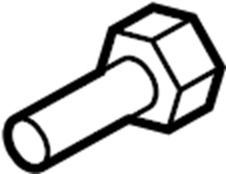 View 998080825 Convertible Top Motor Bolt Full-Sized Product Image