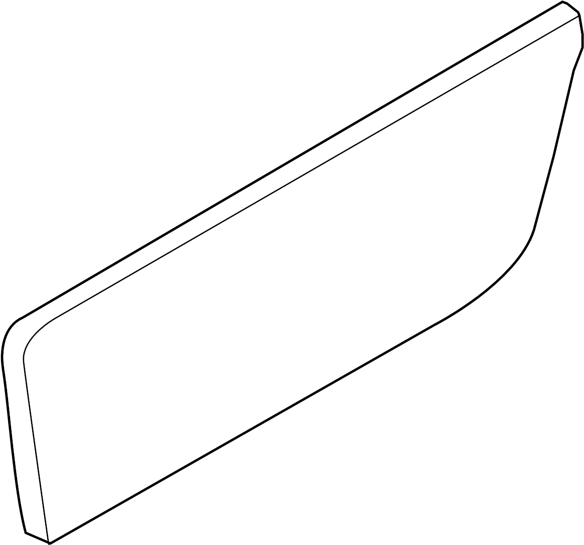 View NEY15802XH Door Shell (Right, Front) Full-Sized Product Image