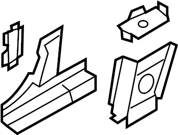 View NFY970100P Quarter Panel (Right, Rear) Full-Sized Product Image