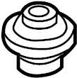 View K80215202 Radiator Insulator (Lower) Full-Sized Product Image