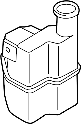 View ZJ3815350C SUB. Expansion Tank. Reservoir. Tank, - Radiator. (Right) Full-Sized Product Image