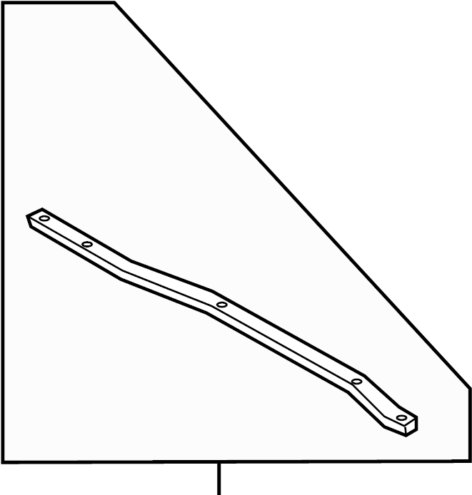 View D65156750 Hood Seal (Left, Front) Full-Sized Product Image