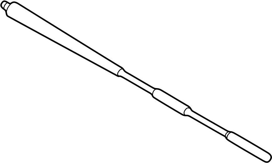 View D35066A30 Radio Antenna Mast Full-Sized Product Image
