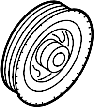 View ZJ3811400 Engine Crankshaft Pulley Full-Sized Product Image