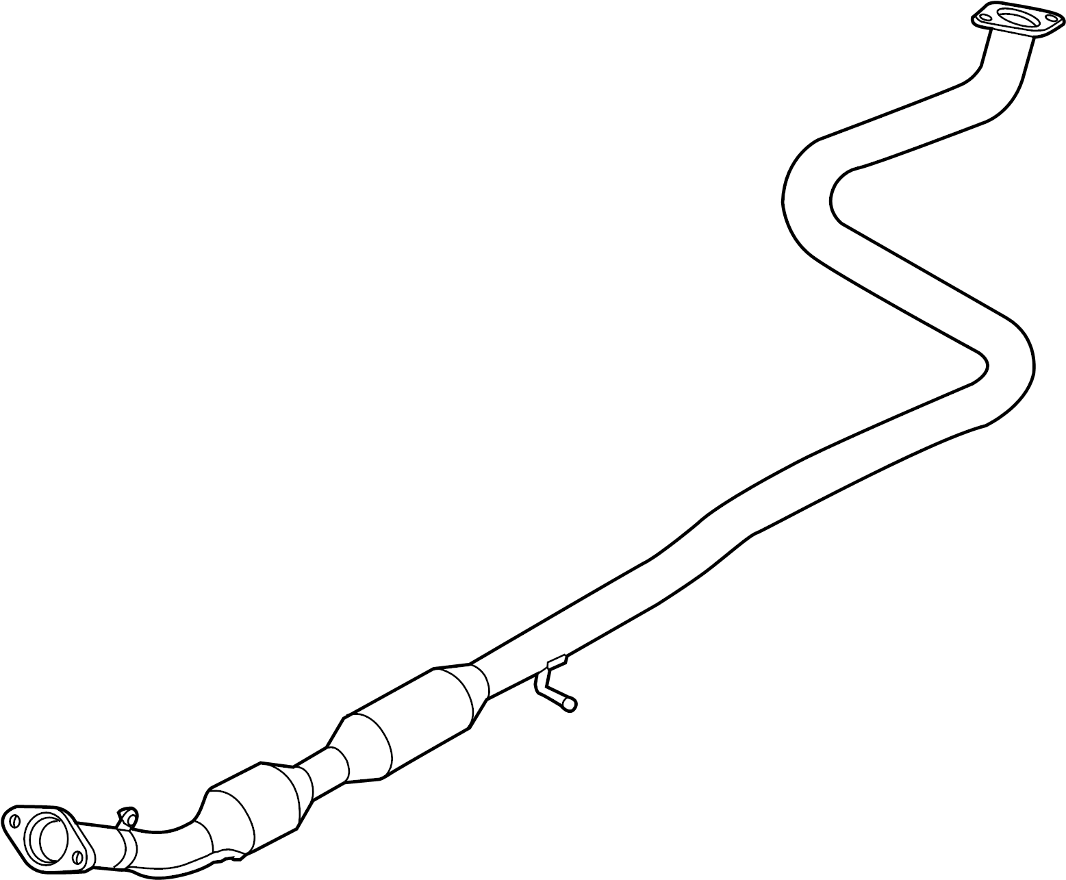 View ZY822055XC Catalytic Converter Full-Sized Product Image