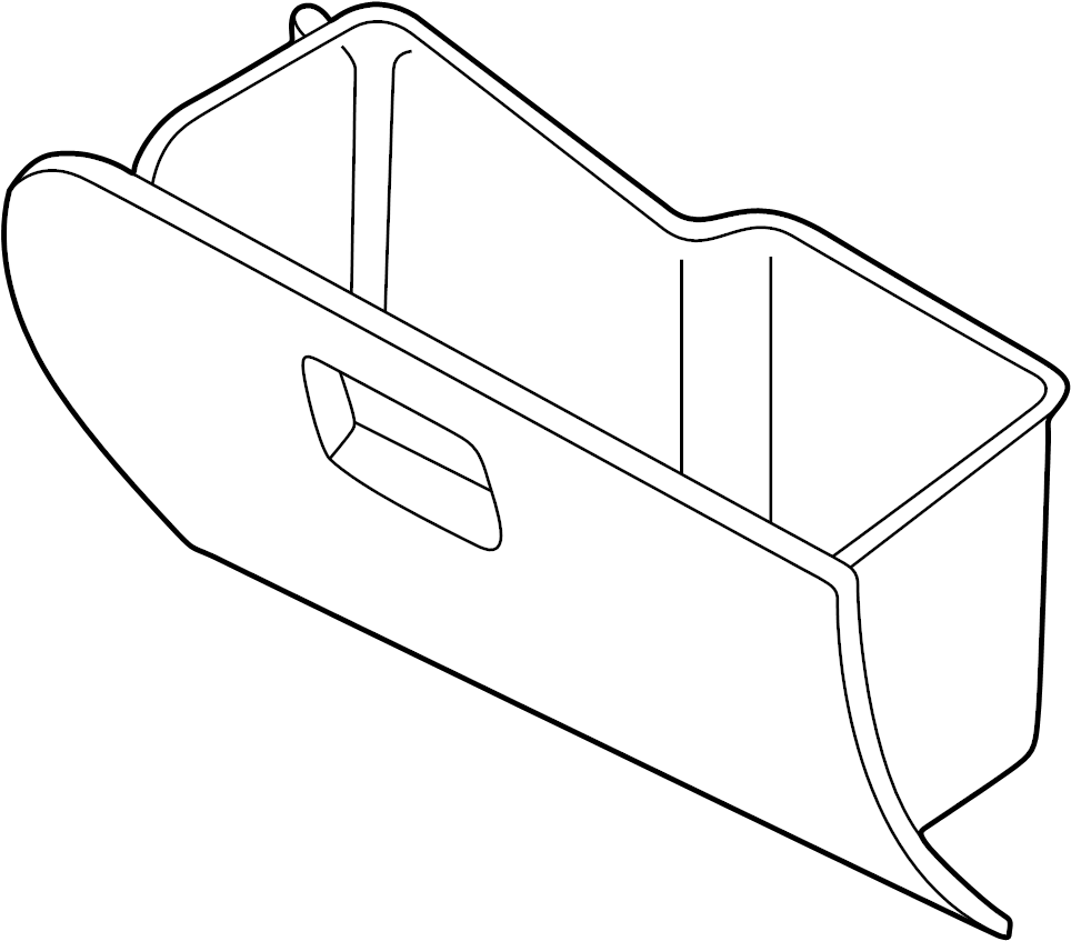View DR6164030B02 Glove Box Full-Sized Product Image