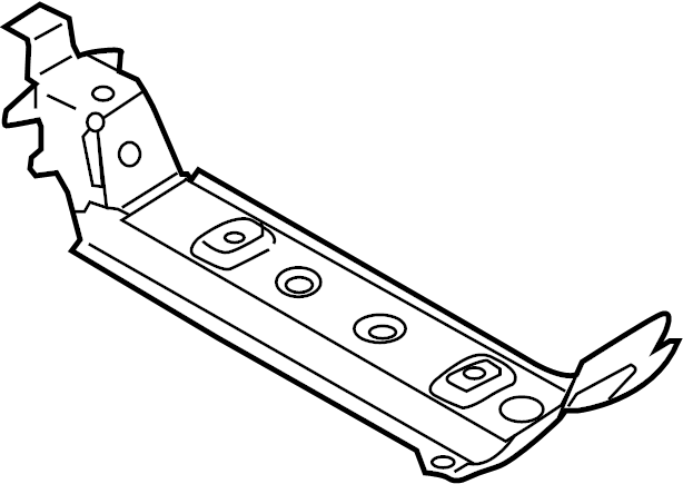 View D6515367YA Floor Pan Reinforcement (Right, Front, Rear) Full-Sized Product Image
