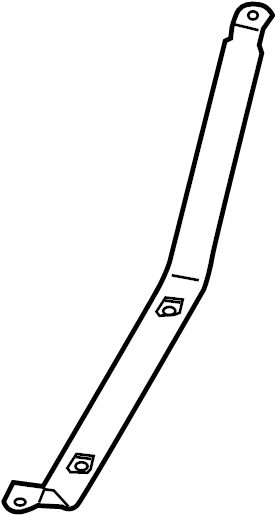 View D65142710 Fuel Tank Strap (Right) Full-Sized Product Image