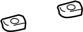 View D35042A17 Fuel Tank Strap Sleeve Full-Sized Product Image