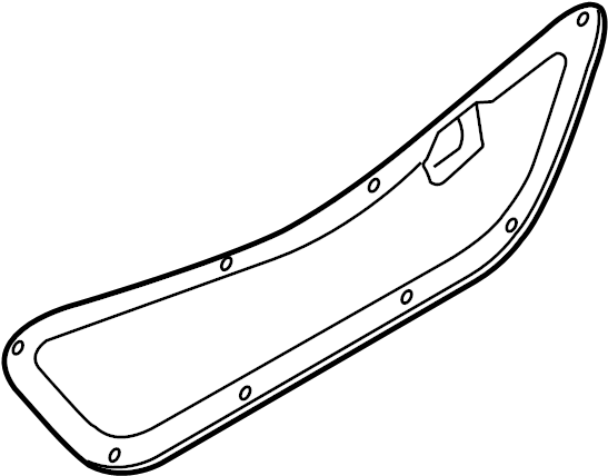 View D6516896104 Liftgate Trim (Lower) Full-Sized Product Image