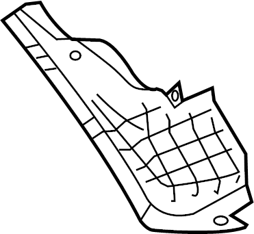 View D65150351B Bumper Splash Shield (Right) Full-Sized Product Image