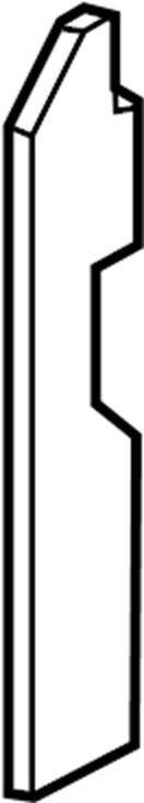 View P51B15422 Radiator Air Seal Full-Sized Product Image
