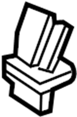 View N24356652 Hood Prop Rod Clip Full-Sized Product Image