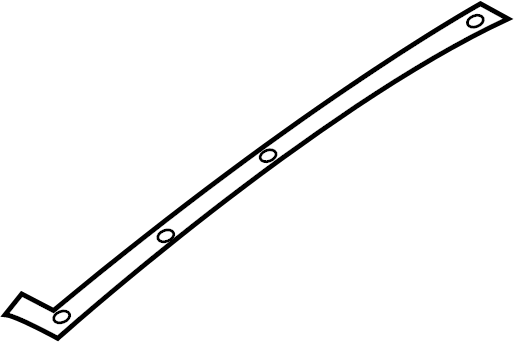 View N243567H2B Fender Seal Full-Sized Product Image