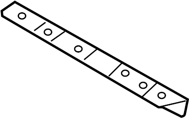 View N24356114 Radiator Support Air Deflector (Right, Lower) Full-Sized Product Image