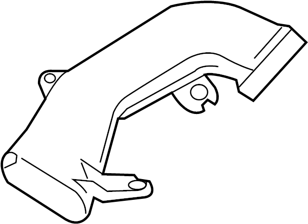 View PVF913200 Engine Air Intake Hose (Front) Full-Sized Product Image