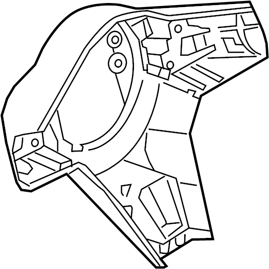 View N2453204902 Steering Wheel Trim (Rear) Full-Sized Product Image