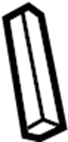 View N25550899A Windshield Seal (Lower) Full-Sized Product Image