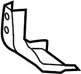View NA1P60441 Instrument Panel Crossmember Bracket Full-Sized Product Image