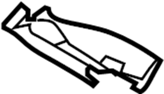 View N248R1690A COVER, HOOK - LINK. Side cover.  Full-Sized Product Image