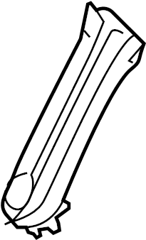 View N248R1413B Outer Weatherstrip. Weatherstrip. (Right) Full-Sized Product Image