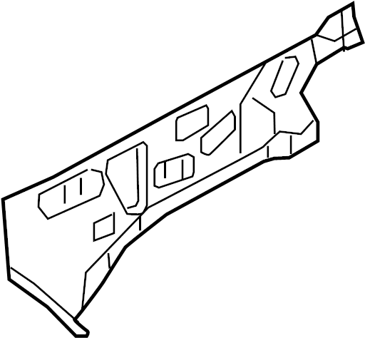 View N2Y37165ZA Body A-Pillar Reinforcement (Upper) Full-Sized Product Image