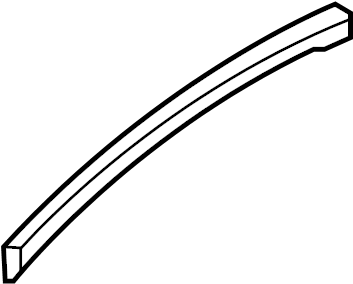 View N24351RC2 Rocker Panel Molding Insulator Full-Sized Product Image
