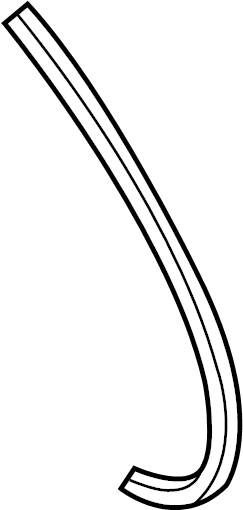 View N24368911 Door Shell Seal Full-Sized Product Image