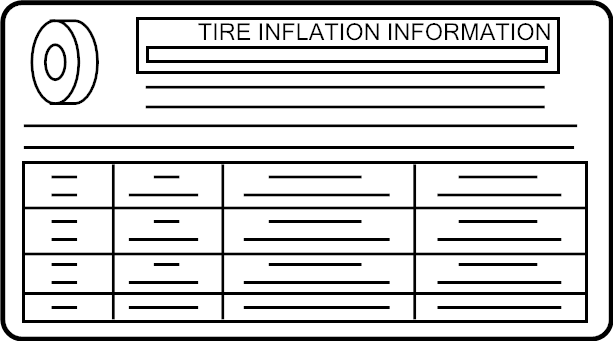 View BDGG69014A Tire info label.  Full-Sized Product Image