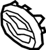 View BDGJ50721B Bracket (C), Grille.  Full-Sized Product Image