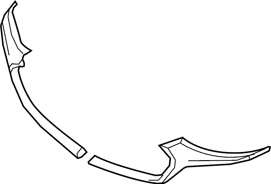 View BCKA507J0C MOULDING. (Right, Front) Full-Sized Product Image