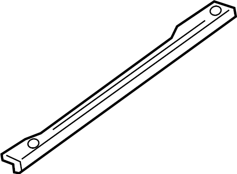View BCJH56916 Rubber, Edge. Fender. (Left, Front) Full-Sized Product Image