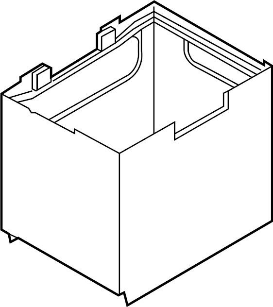 View PAF11859XA Battery Cover. BOX, BATTERY.  Full-Sized Product Image